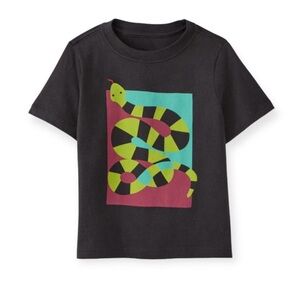 Hanna Andersson Black Snake Graphic tee